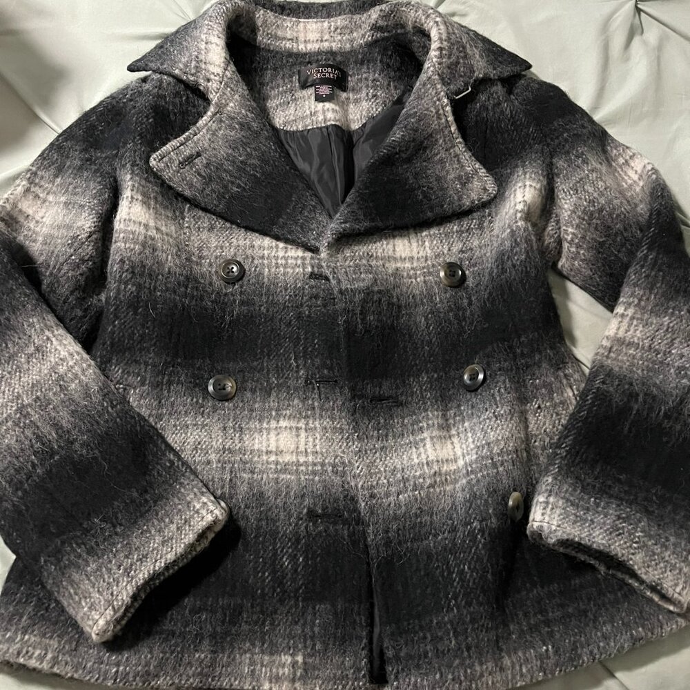 Victoria's Secret Women's Winter Jacket, Button Up, Size 8